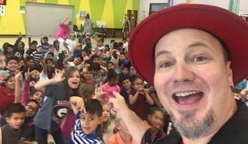 Thanks to <a href="/gainesvilleisd/">Gainesville ISD</a> for a fun day at Chalmers and Edison Elementary! michaelanthonysteele.com/?p=4638 #authorvisit #schoolvisit
