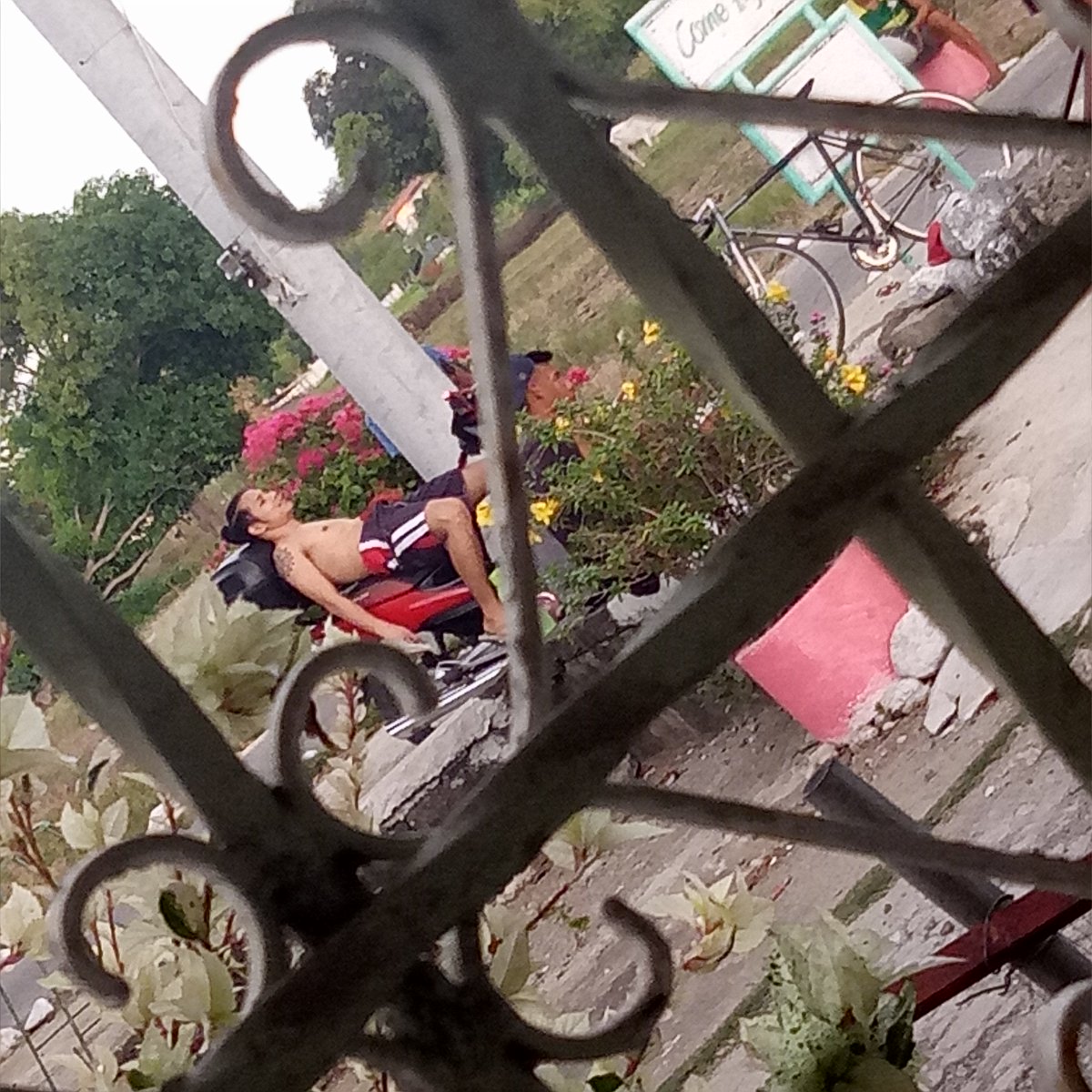 LibogCar's tweet photo. Sarap ng view ko kanina hahaha. Kinakadyot pa yung moyor eh haha. Sarap tsupain to. https://t.co/mfAopFFdPl