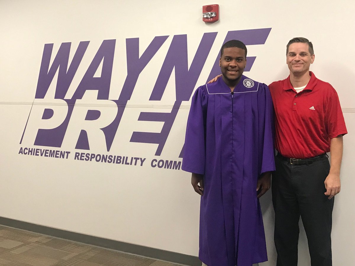 WaynePrep's tweet photo. RECORD BREAKER: #75 Congrats to Shamar Duncan on completing all coursework towards ๐จโ๐! @squire16 @taylorjohn31 @WayneTwpSuper @MrsCMHeath @jclambert33 @WendySkibinski #wearewayne MOST EVER HERE AT WPA!! https://t.co/wYKl6OQeQf