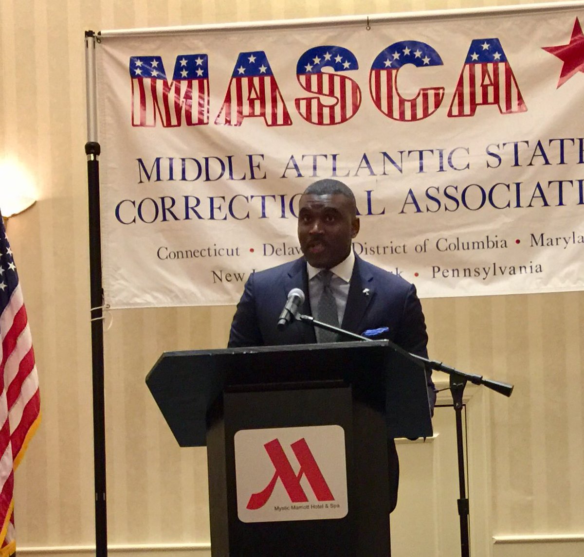MASCA_US's tweet image. Closing Session. Peter D. Markle AUSA &amp;amp; Brent Peterkin, Statewide Coord Project Longevity spoke about the partnerships between all C.J. agencies along with community groups to reduce crime,prison population, &amp;amp; improve quality of life.#projectlongevity #mascainmystic