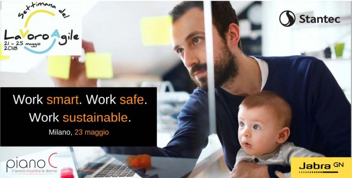 PianoC_Mi's tweet photo. Ora all'evento di @stantec sullo #smartworking per la settimana del #lavoroagile. Perché per noi coltivare il #talentofemminile aiuta la #produttività. #lavoroagile2018 https://t.co/ukEJFUgJOC