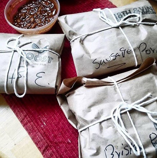 We can be there, even when you can't be here. Order delicious meals for delivery through Uber Eats and Door Dash: bit.ly/2vUChdS

📷 <a href="/chefsforfarmers/">Chefs for Farmers</a>