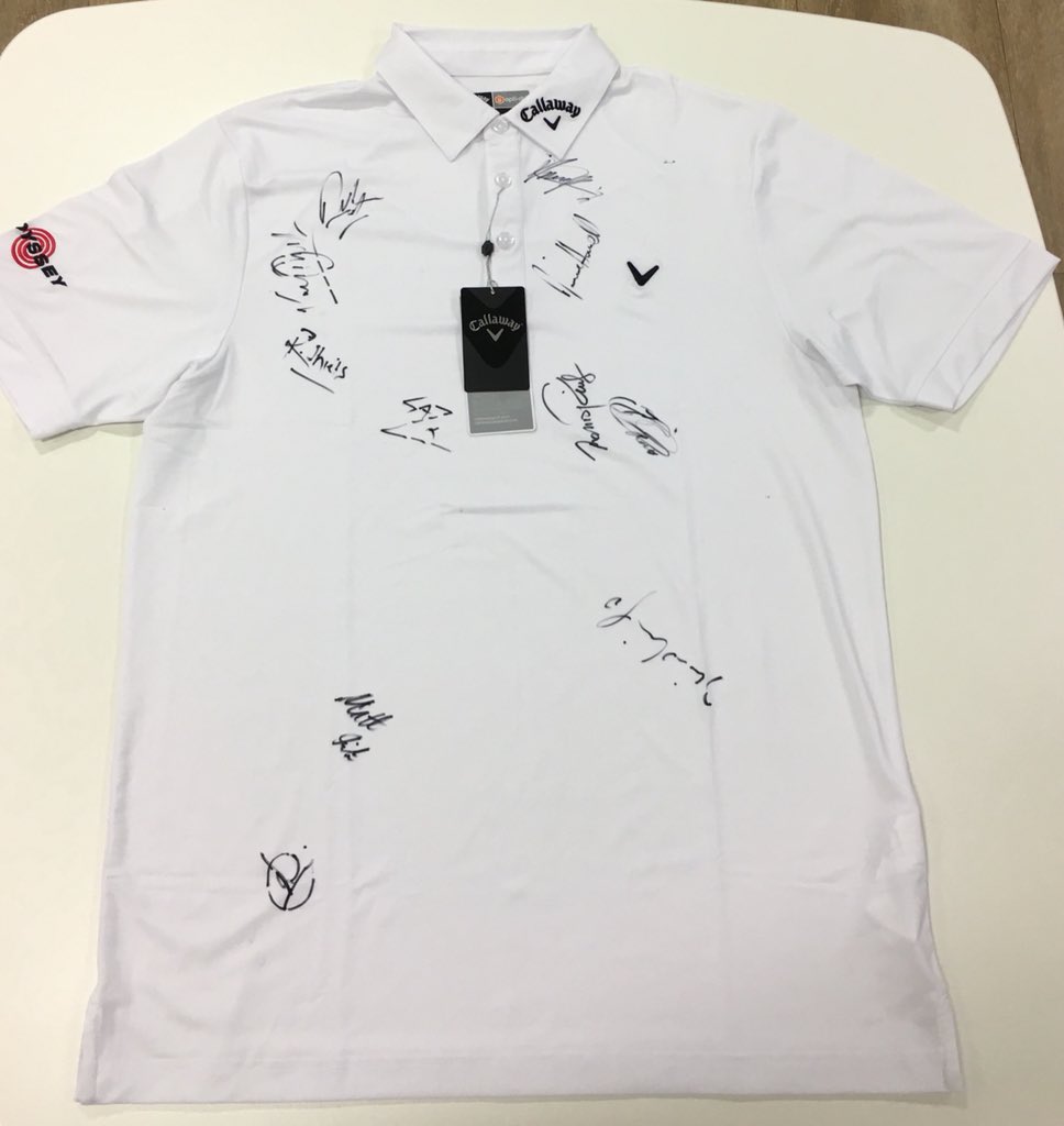 We’re giving away a signed shirt from <a href="/BMWPGA/">BMW PGA Championship</a> - RT to win!

🏌️‍♂️<a href="/davidhowell530/">David howell</a>
🏌️‍♂️<a href="/RickShielsPGA/">Rick Shiels PGA</a>
🏌️‍♂️<a href="/Thomas_Pieters/">Thomas Pieters</a>
🏌️‍♂️<a href="/MattFitz94/">Matt Fitzpatrick</a>
🏌️‍♂️<a href="/F_Molinari/">Francesco Molinari</a>
🏌️‍♂️@MikeMlv
🏎<a href="/HillF1/">Damon Hill</a>
⚽️<a href="/teamginola/">David Ginola</a>
⚽️<a href="/VinnieJones65/">Vinnie Jones</a>
⚽️<a href="/JARiiseOfficial/">John Arne Riise</a> 
⭐️<a href="/GazGShore/">GAZ</a>