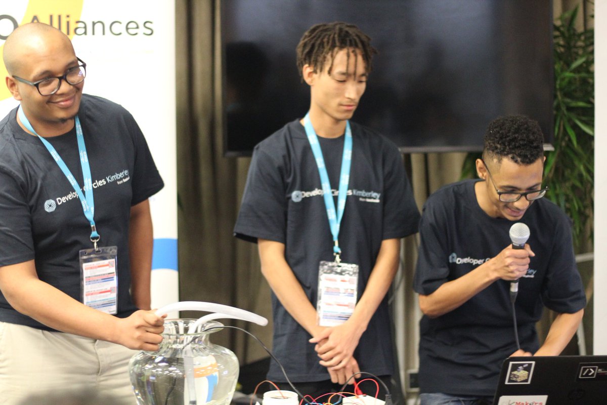 4otune's tweet image. Kimberly well represented at #SS18HACK #ITWebSS2018