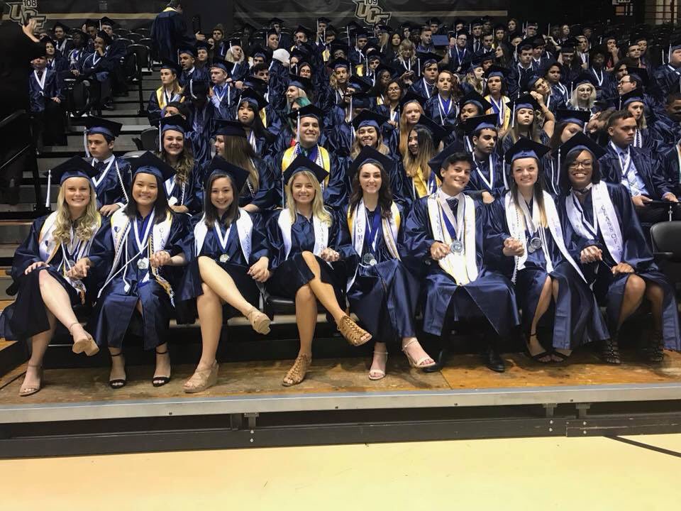 Thanks for a great 4 years, Lake Howell! Congratulations Class of 2018 and best of luck in all your endeavors!! And as always, go Silverhawks &amp; stay Hawk Strong 🐦💙