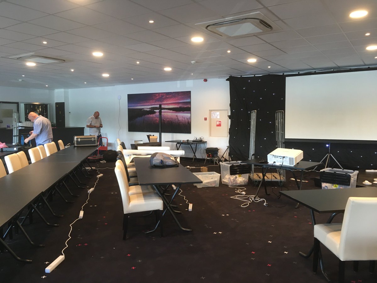 ServoyCamp's tweet photo. Working hard to get the conference room ready for #servoycamp https://t.co/zUUxQ5Ic0f