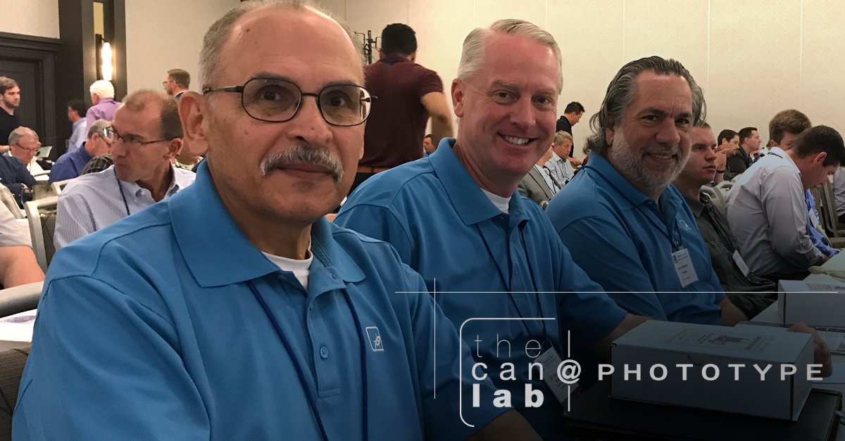 The Can Lab Team on the scene at the 2018 IMDA. #TheCanLab #PhototypeCo #IMDAconference2018 <a href="/metaldecorators/">IMDPA</a>