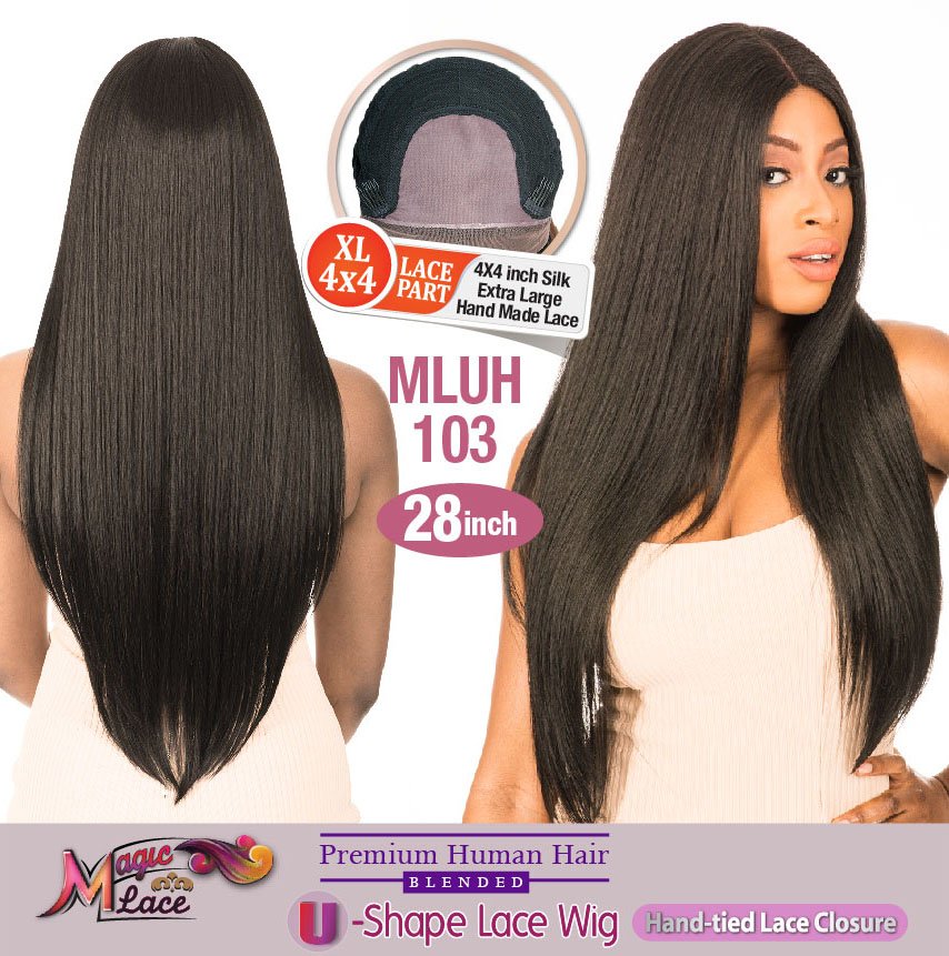 ChadeFashions's tweet photo. ❤️😍❤️ #MLUH103
-
-Magic Lace U-Shaped Wig
-Find yours at a local beauty Supply or online!
-

#hairstyles #bun #hair #ponytail #braid #braids #buns #buntie #straighthair #updos #updo #brazilian #humanhair #hairextensions #hairextension #silky #hairweft #braidstyles #weave https://t.co/RBApso4bD2