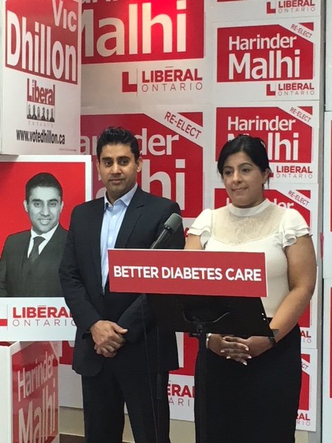 Harinder Malhi (@harindermalhi) on Twitter photo Almost everyone in #Brampton knows someone living with #diabetes. Ontario Liberals are taking action to end diabetes. Today <a href="/safdarhussain/">Safdar Hussain</a> and <a href="/Harindermalhi/">Harinder Malhi</a> announced a Diabetes Centre of Excellence to support people living with this disease. #onpoli #onelxn #careovercuts Almost everyone in #Brampton knows someone living with #diabetes. Ontario Liberals are taking action to end diabetes. Today <a href="/safdarhussain/">Safdar Hussain</a> and <a href="/Harindermalhi/">Harinder Malhi</a> announced a Diabetes Centre of Excellence to support people living with this disease. #onpoli #onelxn #careovercuts