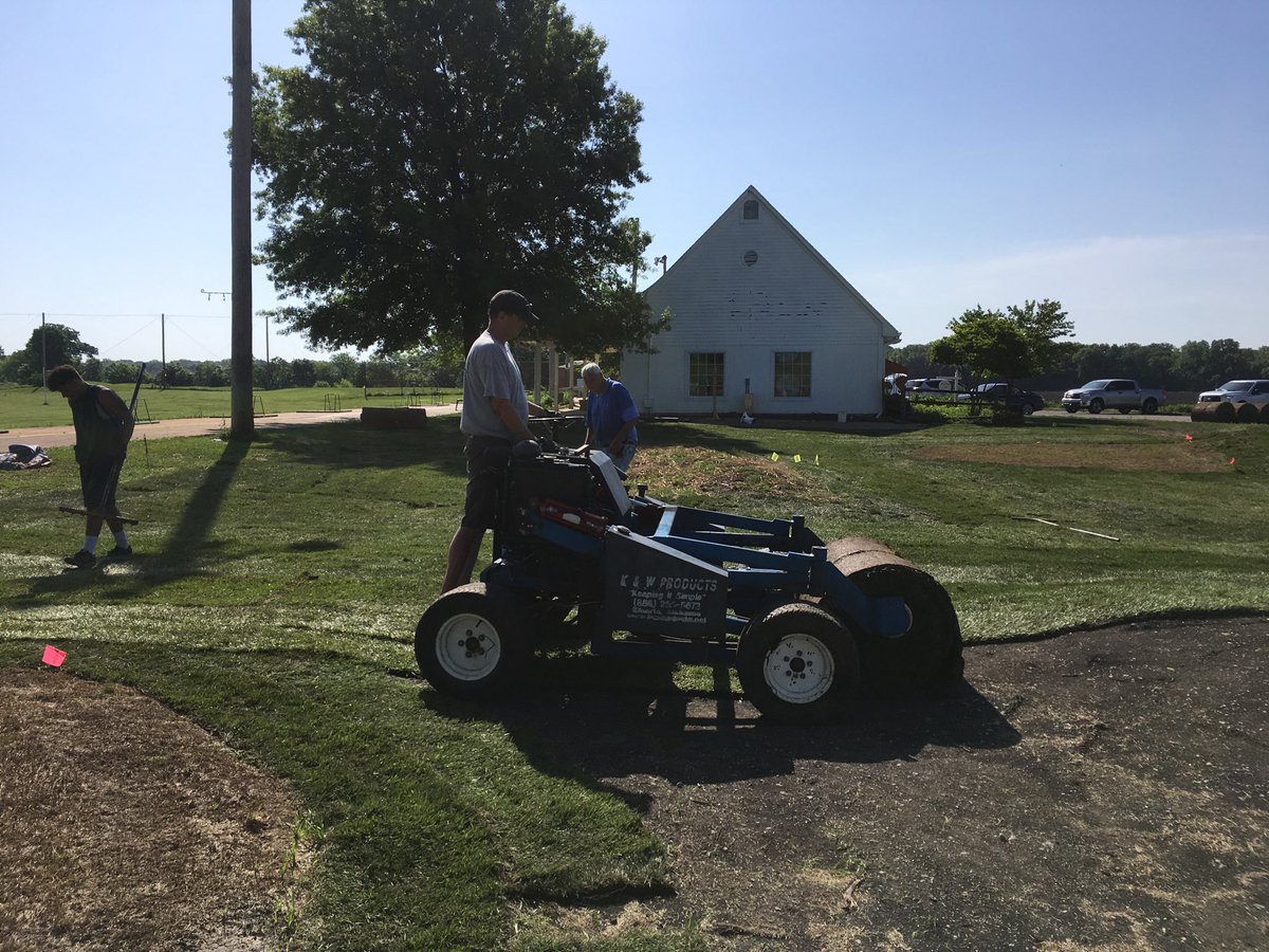Thank you to Topeka Sod and Mike Mallory for the assist today!