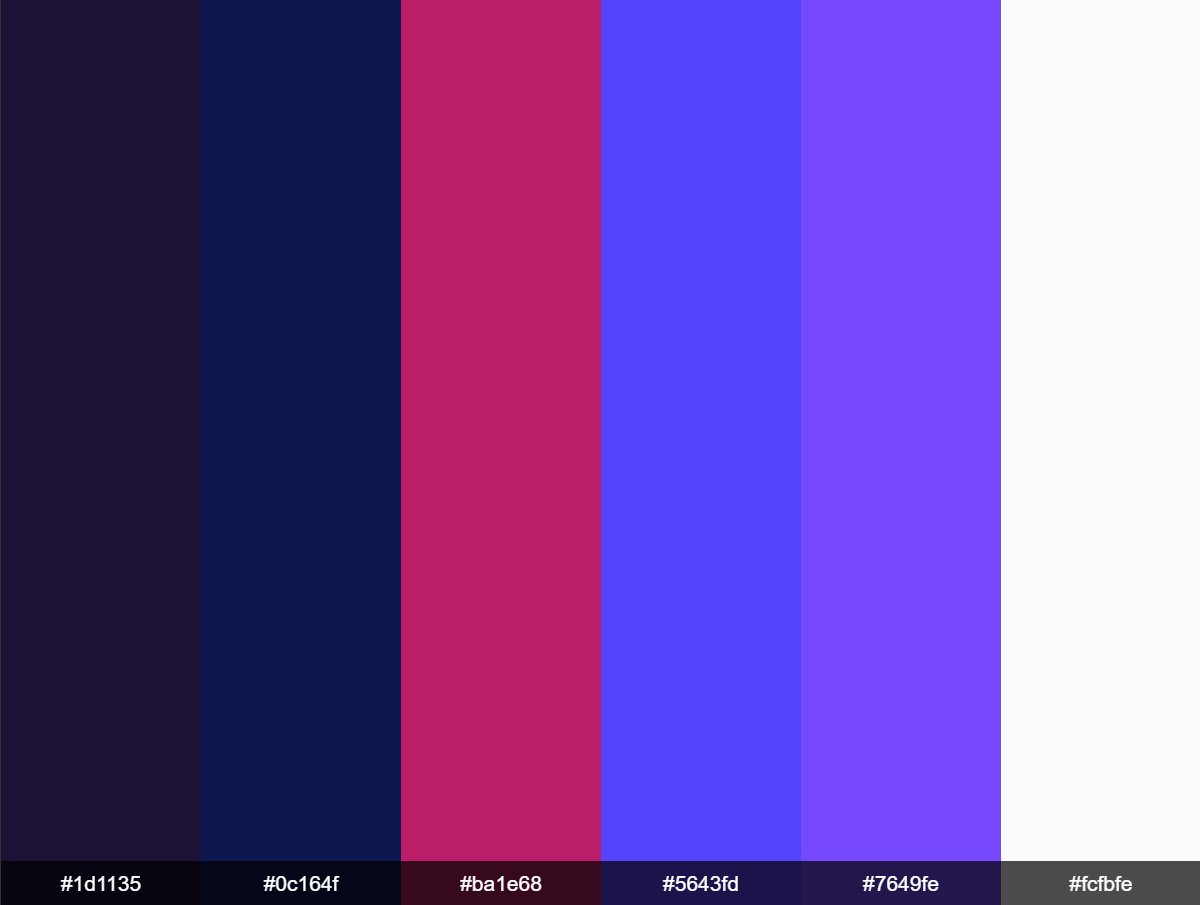 Space color palette best sale