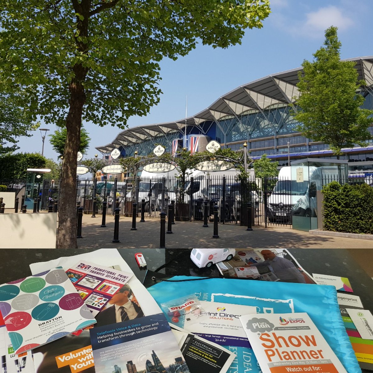 FlameRetail's tweet photo. Hold your horses! 🐎🐎.

Great day at Ascot for the Thames Valley Business Expo @GBExpos ...and some superb coffee from @RomboutsCoffee 

Tally ho! https://t.co/JJI9ZRxAEe