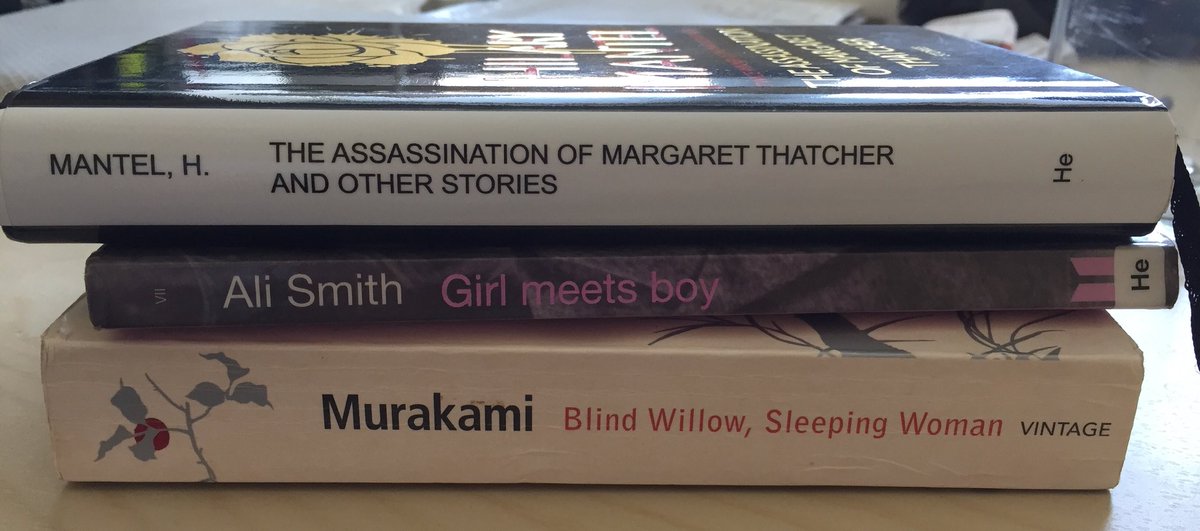 My haul from the library today. So happy Uppsala bibliotek has a huge English language section.
❤️ libraries