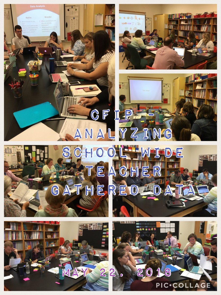 trammjer's tweet photo. @PangbornES Ts comb through data gathered from Learning Walks to set goals for future PD and reflect on their own practices #PBEengages #KidsDeserveIt https://t.co/G431LWtj96