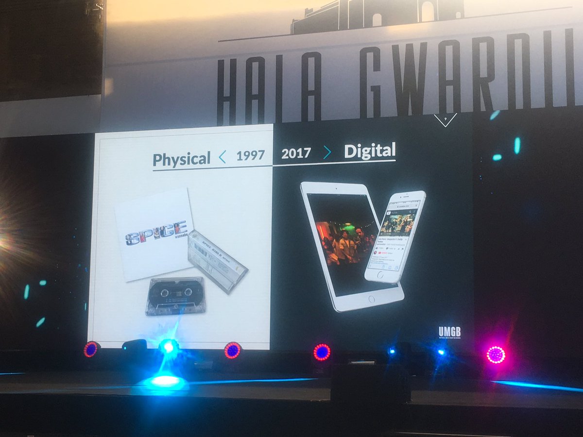 AniaPlachta's tweet photo. In 20 years music business moved from 100% physical to almost 100% digital #HMG #HMGC #HMGC2018 https://t.co/WNS8khAZgZ
