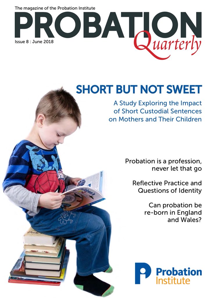 ProbInstitute's tweet photo. So today sees the launch of the PI’s Probation Quarterly No 8 which offers a range of readable and challenging articles. It’s free to have a look at and download so please do. Click here: https://t.co/PDdFI1pFUp Please RT. https://t.co/kJCNRysS8S