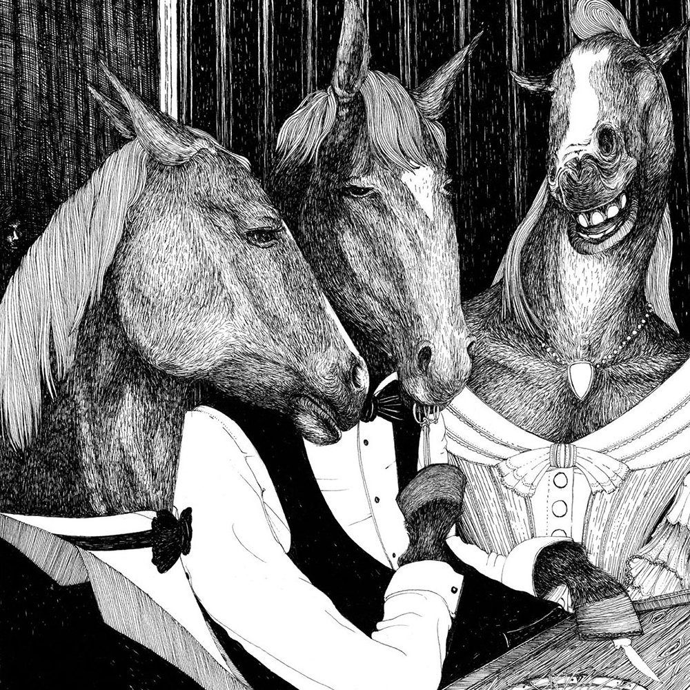 _illustrationX's tweet photo. Horse Dinner - illustrated by @RohanDEason for the highly acclaimed “Anna & the Juniper Dog” written by #geoffcox, published by #blackmapspress 2012.
#horse #horseillustration #blackandwhiteillustration #blackandwhite #penandink #penandinkdrawing #penandinkart #penandinkartist https://t.co/YETD0s5NUs