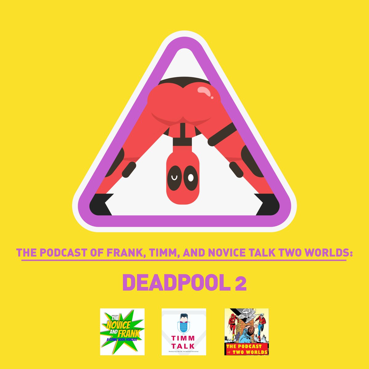 timmtalkpod's tweet photo. He’s back! https://t.co/1MegB1ZpYV #Deadpool2 #Deadpool #WadeWilson #MercWithaMouth #Cable #Domino #XMen #XForce #Colossus #NegasonicTeenageWarhead #Juggernaut #Review #MovieReview #Movie #ComicBook #ComicBookMovie #ComicBookCrossover #Batman #BTAS #Superman #DCAU #podcast https://t.co/0nHvNoTn2B