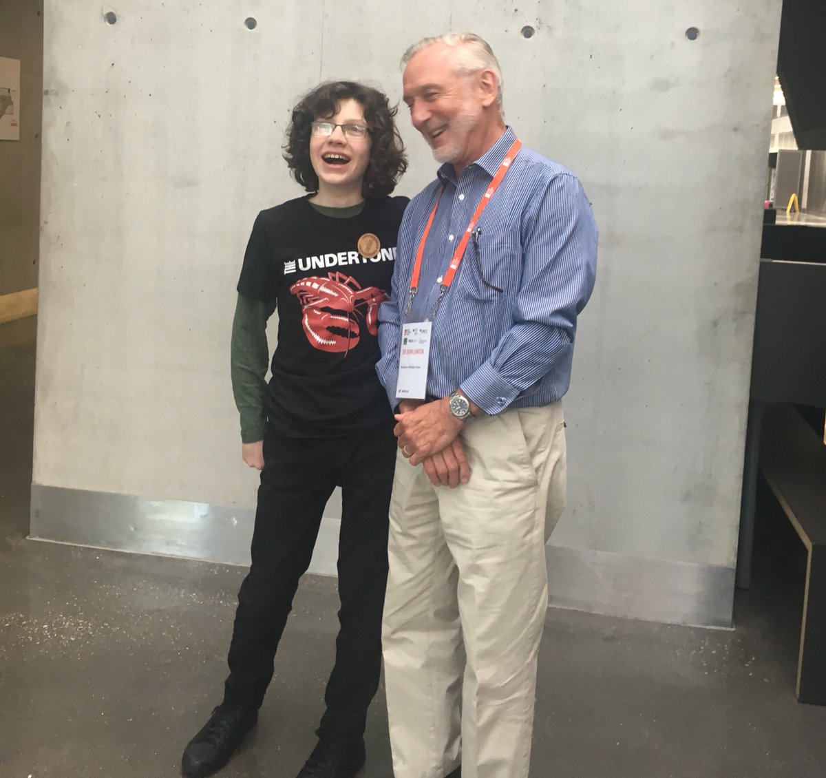 Oh my goodness. I am buzzing with relief and euphoria! I did it. I spoke for my generation in front of top ecologists and scientists - and I didn’t mess it up!! #N4FG18 Thank you so much to everyone for your kind words - Twitter has kind of exploded. Need down time now!