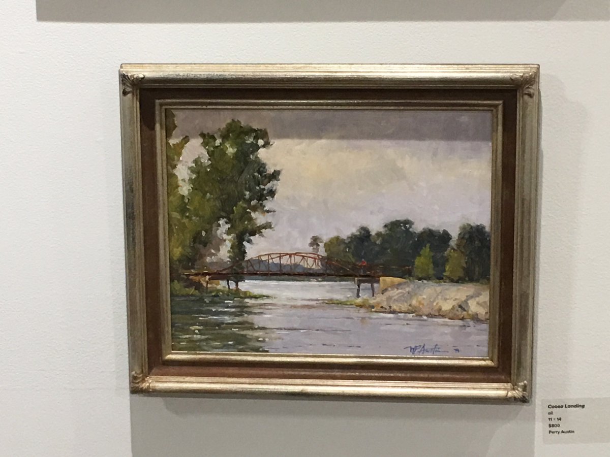 GadsdenMuseum's tweet photo. "Coosa Landing"
oil
11 x 14
$800
Perry Austin

Available for purchase https://t.co/6Arz8AbjKS