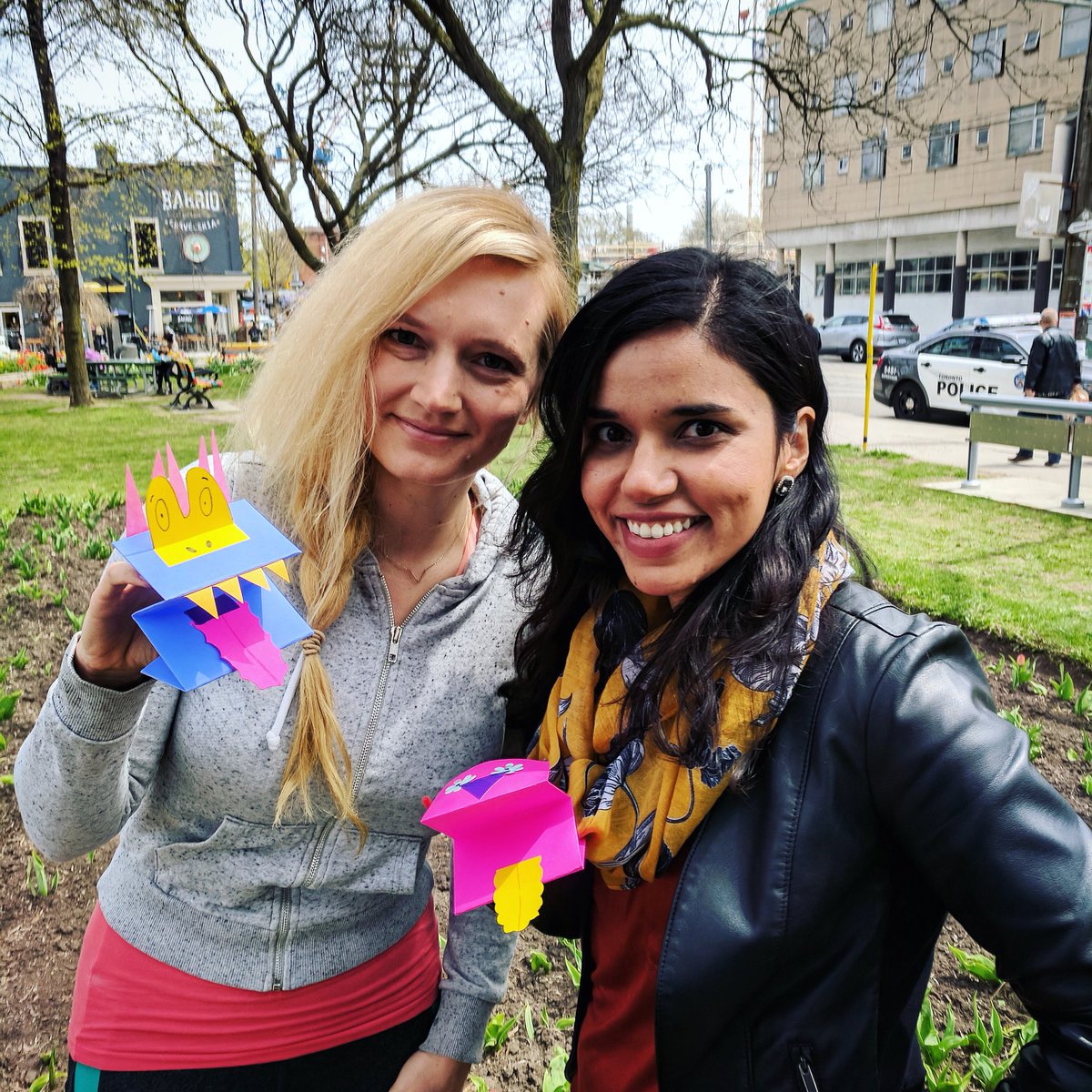 ScribbleMeSilly's tweet photo. Meet our amazing creative and dedicated Guest Star Visual Artist, Katrina Schaman and the newest member of our board of directors Kashfia Alam! 💜 #GetSilly #Toronto #VolunteerTO https://t.co/y9tSiLXURP
