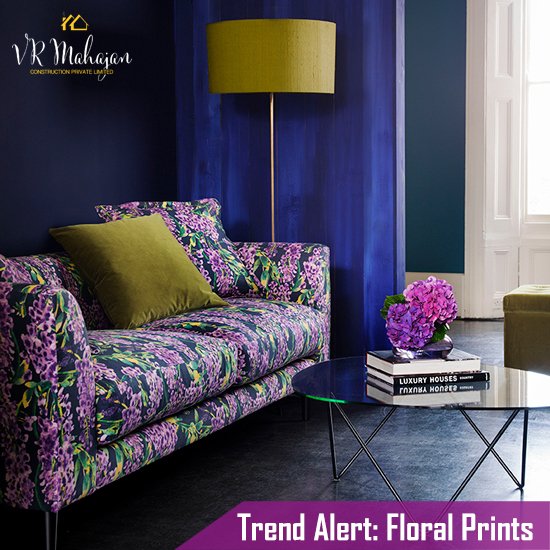 Accent your room with a few patterned pillows or a floral themed accessories, or make a statement by covering a sofa in a rich all-over design! ❤️

Need help with your Home Decor at #NewDelhi? Reach us at 096676 76870. 🙂#home #homedecor #interior #interiordesign #dreamhome