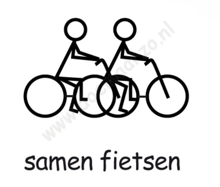 Nutsbasisschool's tweet photo. Groep 8 heeft samen gefietst ter voorbereiding op route naar het VO #schoolopseef #samen verantwoordelijk https://t.co/Ck9ja6WtpN