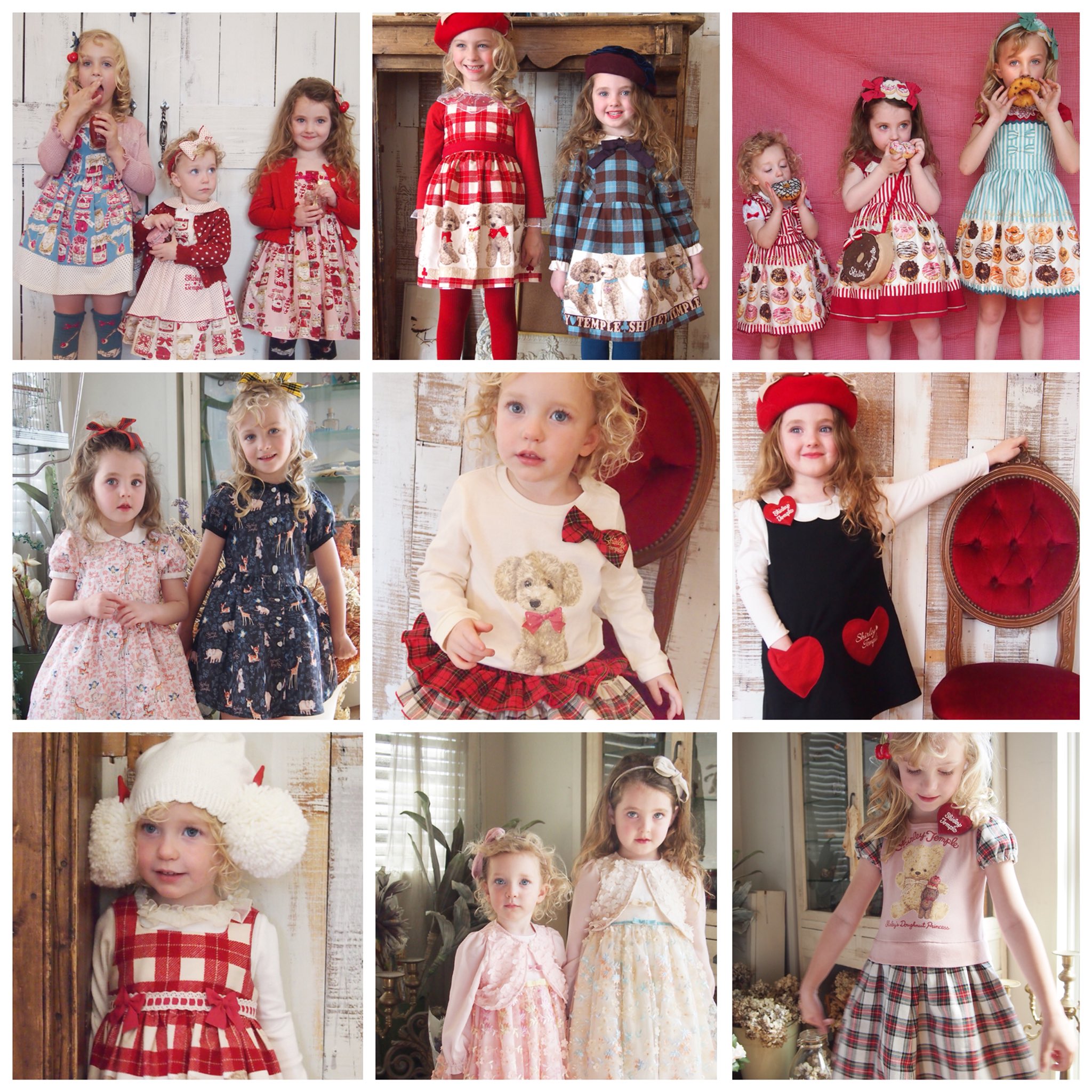 توییتر Shirley Temple در توییتر News 18 Autumn Collectionが 公式ホームページ内 Collection にて公開中 ドレスから ドーナツ ジャムポット プードル カタログは ホームページの Collection とは違う表情で ただ今 制作中 お楽しみに