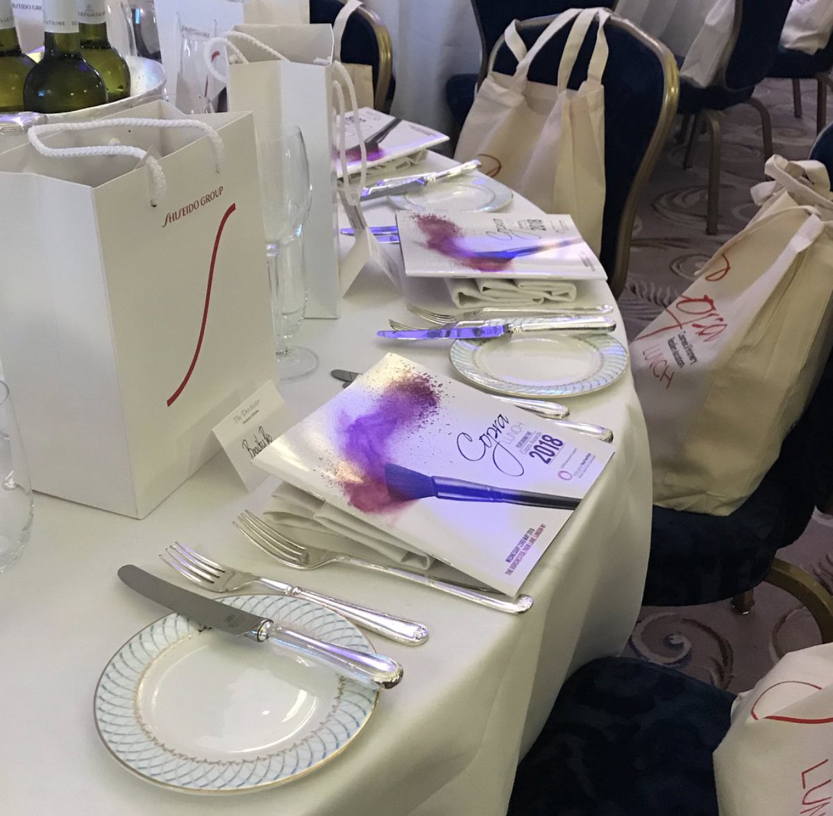 SheridanRetail's tweet photo. So looking forward to seeing our retail friends at today’s @CopraOrg #COPRAlunch. We love to see your photos of your Sheridan&amp;Co tote-bags. Can’t wait to see what’s inside them! https://t.co/pMwfxRj0CL