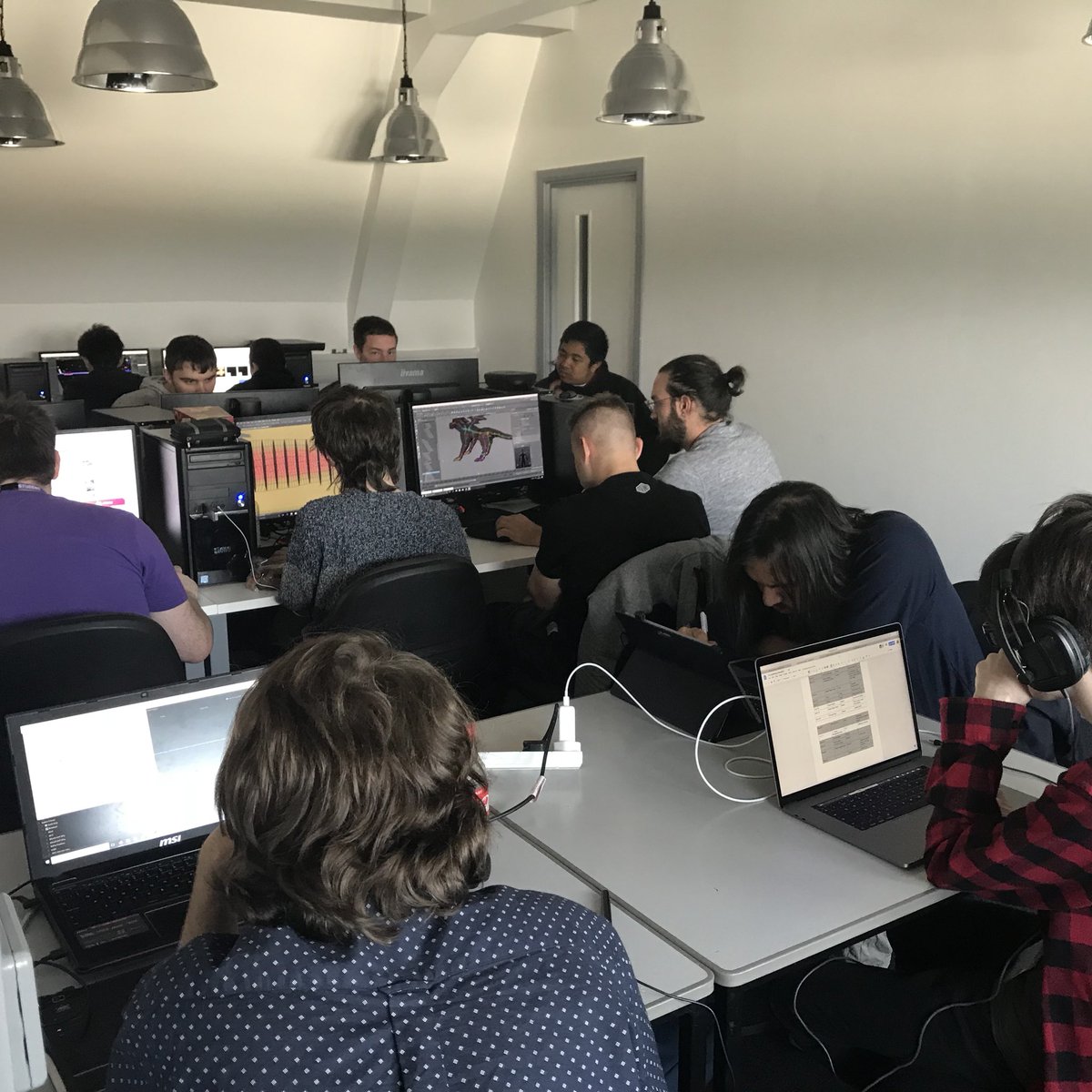 3rdFilms's tweet photo. When deadline day is 48 hours away... #nextgen #gamesdesign #deadlineday #gameshub https://t.co/1cyDzAKo4C