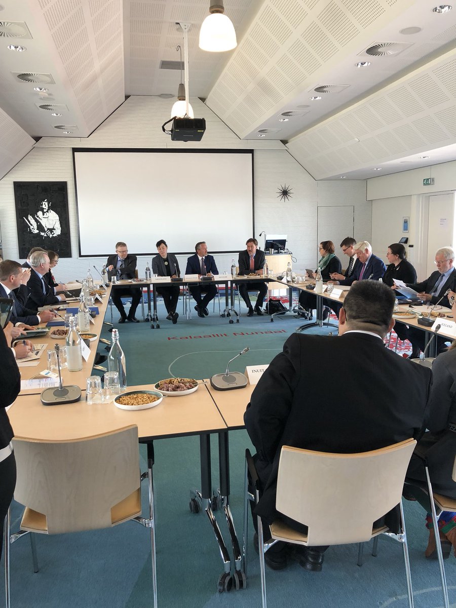 Pleased to be at the opening session of the #IlulissatPlus10