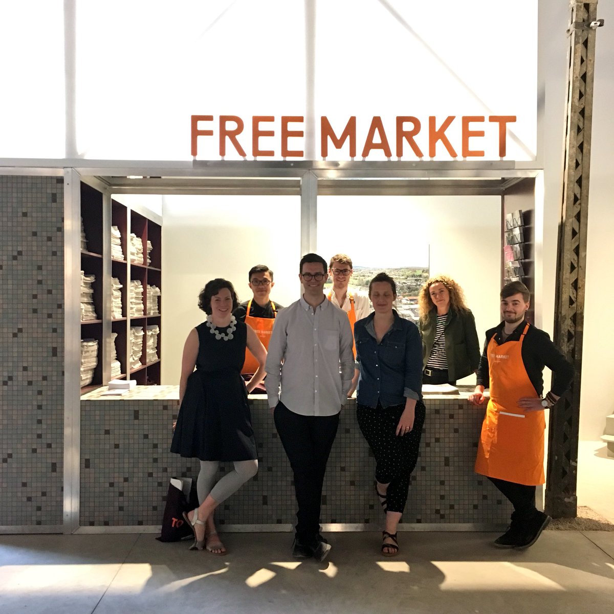 Super stuff from the #freemarket team at <a href="/la_Biennale/">La Biennale di Venezia</a> 🇮🇪💚