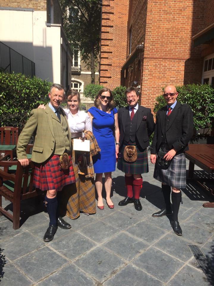 pricklytartan's tweet photo. Clare was very honoured to attend The Prince of Wales 70th Birthday Patronage Celebration yesterday with her fellow trustees of the @tartanauthority. In particular, the brave women and men of all related emergency service organisations, they captured the heart of us all! #BeBRAVE https://t.co/F5z1qvtHcj