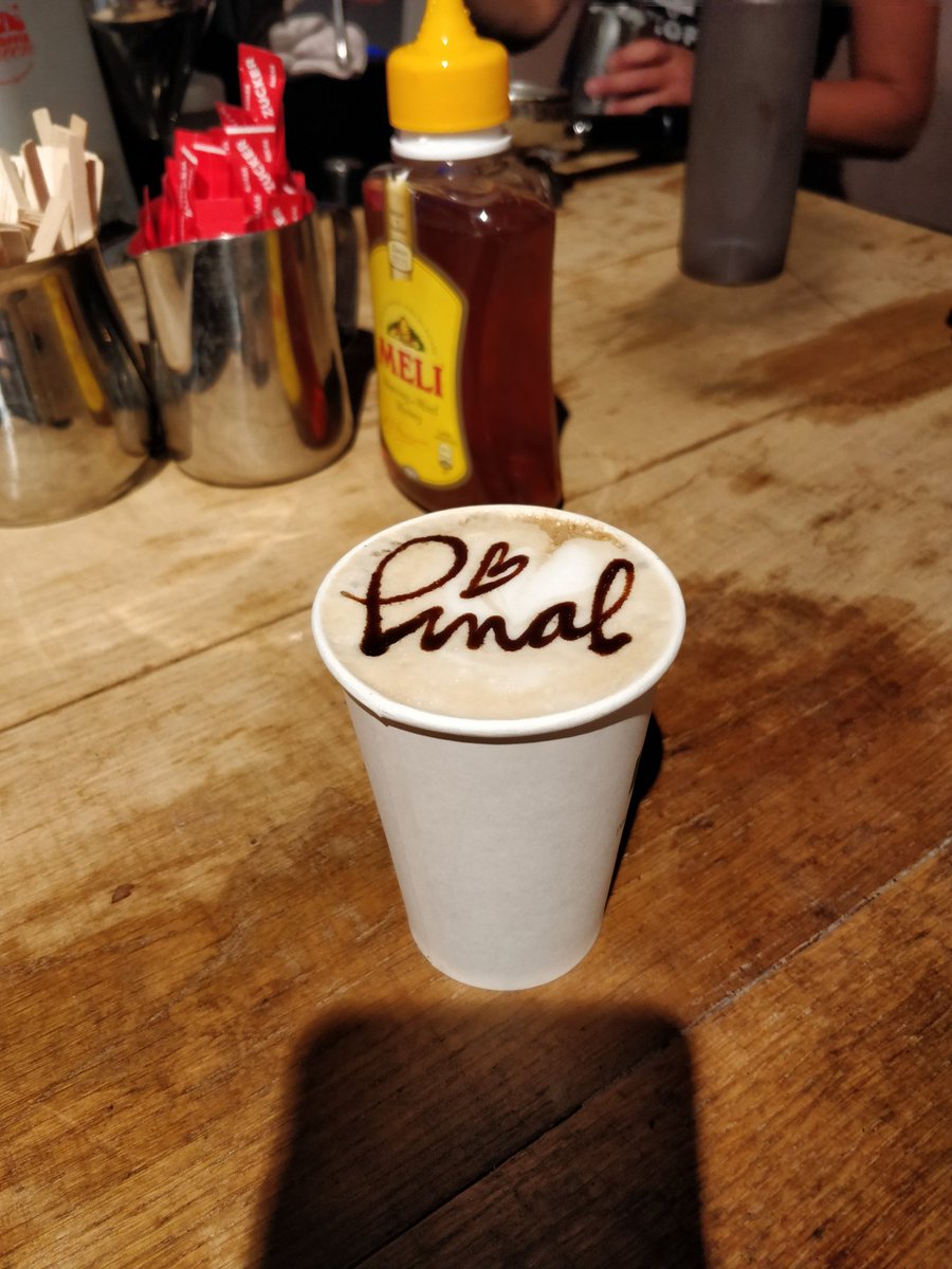pinaldave's tweet photo. Best coffee ever at #TechoramaBE #techorama @TechoramaBE https://t.co/aO1Kga4w7O