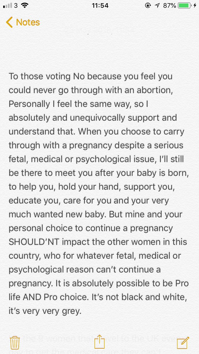 Clodagh1990's tweet photo. #MidwivesForChoice #TogetherForYes #RepealThe8th https://t.co/7lvmOV7kDv