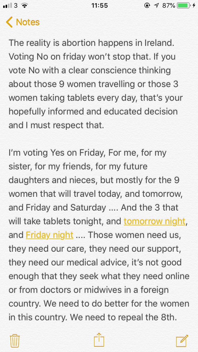 Clodagh1990's tweet photo. #MidwivesForChoice #TogetherForYes #RepealThe8th https://t.co/7lvmOV7kDv