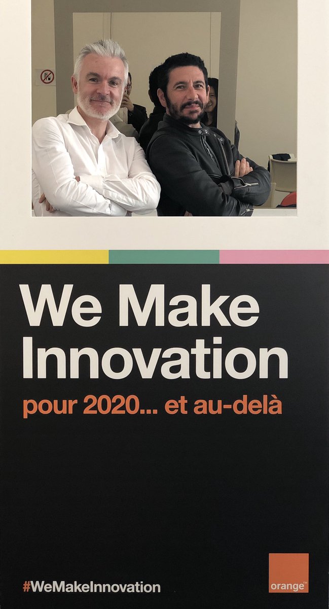 yannruello's tweet photo. « It don't matter if you're black or white » #CTEE #WeMakeInnovation @orange CC @aqima @HighChloeCloud @christopherufin @ChataignierP @PierreGeslot4 @GVillondeBen @sam_cete https://t.co/PKsBZ2yumj