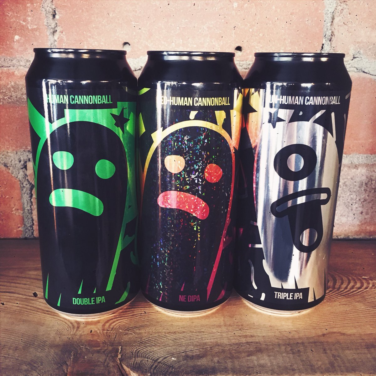 KwoffBeer's tweet photo. It’s here! @MagicRockBrewCo Human Cannonball, Neo-Human Cannonball, and the infamous Un-Human Cannonball. In store now! I love this time of year. Very limited stock. See you soon! Xo #bury #unhuman #dipa #nobodyreadshashtagsanymore https://t.co/YgaWPLAsJn