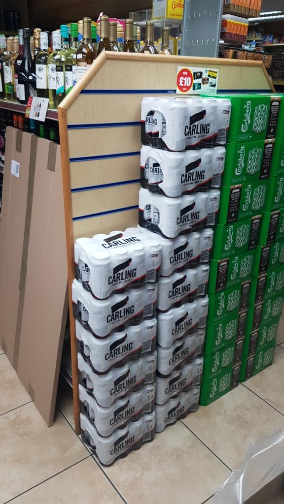 PowerforceMC19's tweet photo. Sycamore Stores, 6-7 Sycamore Avenue, Huddersfield. Grab a #CarlingGoldCan to be in with a chance of winning £1000! @carling @PowerforceMCFM2 @PowerforceMCNSM https://t.co/5h5V7xhB1p
