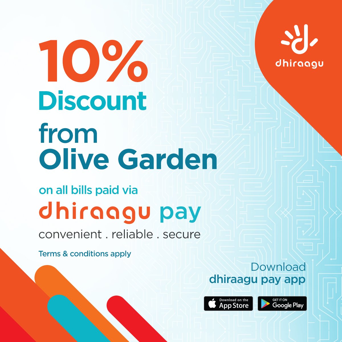Dhiraagu On Twitter Pay Using Dhiraagupay And Get 10 Discount