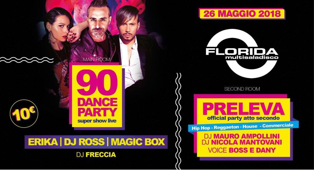 ErikadeBonis's tweet photo. Sabato 26 torniamo @discoflorida
#ghedi #brescia 🙌🎉🙌🎉🙌
.
.
.
.
#concerto #live #djross #erika #magicbox #soldoutmanagement #bbagency #bangrecord #florida #party90 #dance90 #90 #90s #dancemusic #danceparty #dance #italy #italia #flyer #party #music #likes #erikadebonis https://t.co/xNic4BmU4B