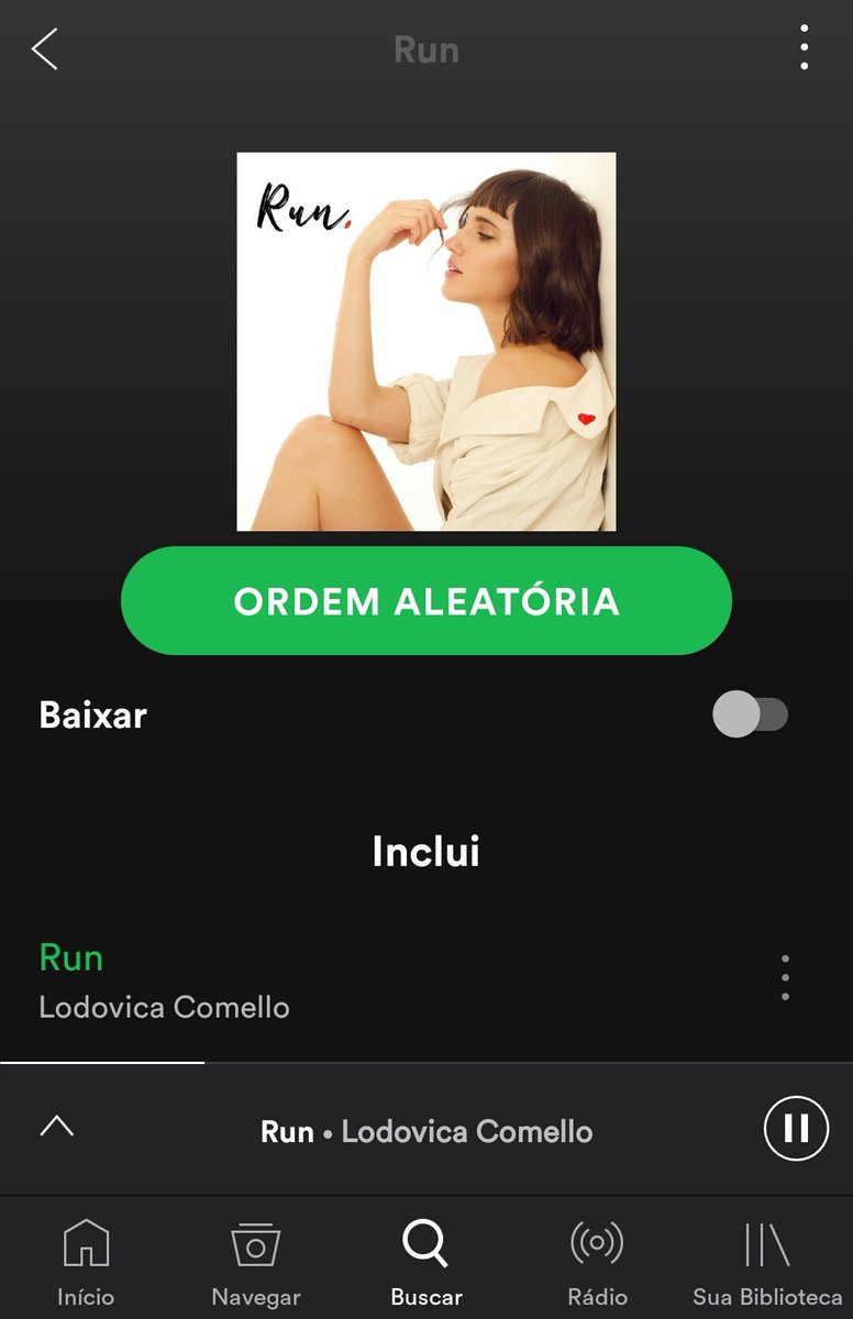 sadmrtina's tweet photo. finalmente run salió en Brasil, estoy totalmente enamorada no puedo parar de escucharla 🇧🇷❤🏃🎶 @lodocomello #RUNIsOutNow https://t.co/pTq1ZWefce