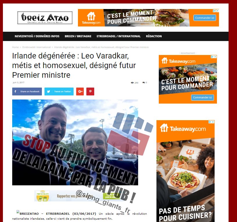 Sleeping Giants FR tweet media