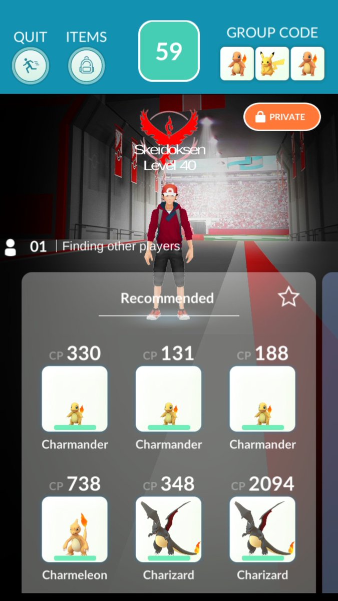 PokeNorge's tweet image. Magikarp #funraid with just shiny mons from the last #PokemonGOCommunityDay #PokemonGO