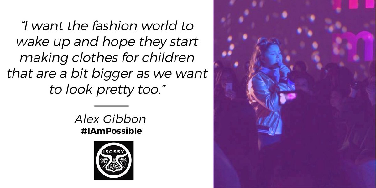 We're all about empowering kids and our #IAmPossible interview encompasses this. Here's our latest I Am Possible kid, Alex - who talks about her singing, #bodypositivity and how she wants to transform the #fashion industry. ow.ly/HGX530k8JIC #minimode