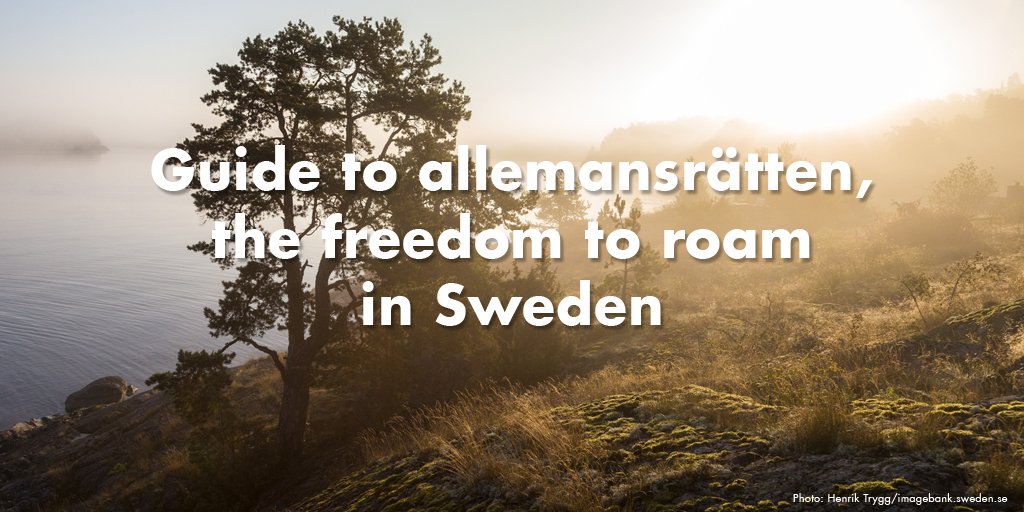 Visit Stockholm Allemansratten The Freedom To Roam Is Granted By The Swedish Constitution It Allows Everyone And Anyone To Enjoy Nature Make Sure To Enjoy The Many Green Areas In
