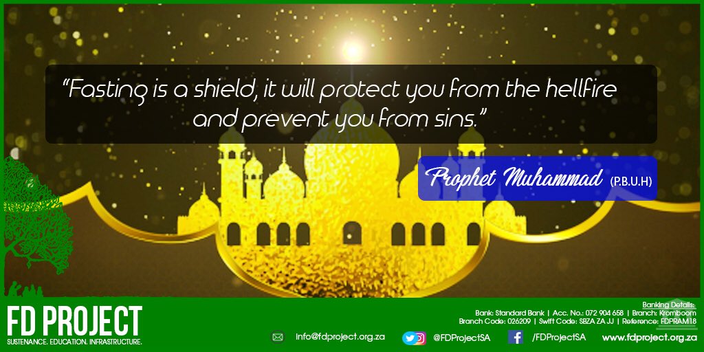 FDProjectSA's tweet photo. #FDPSAQuotes #QOTW #QuoteOfTheWeek #ProphetMuhammadPBUH #FDProjectSA #MissionRamadaan https://t.co/2av9f8TW4I