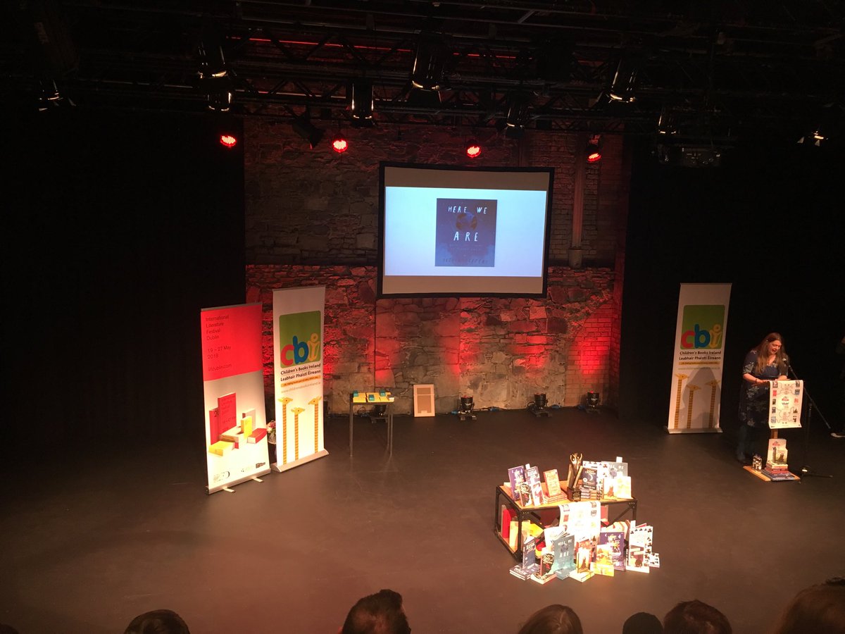 HCinIreland's tweet photo. ‘The message I took away from this book is that you are never alone’ - young judge from the CBI award shadowing @KidsBooksIrel @HarperCollinsCh #HereWeAre https://t.co/dIoCWiwasB