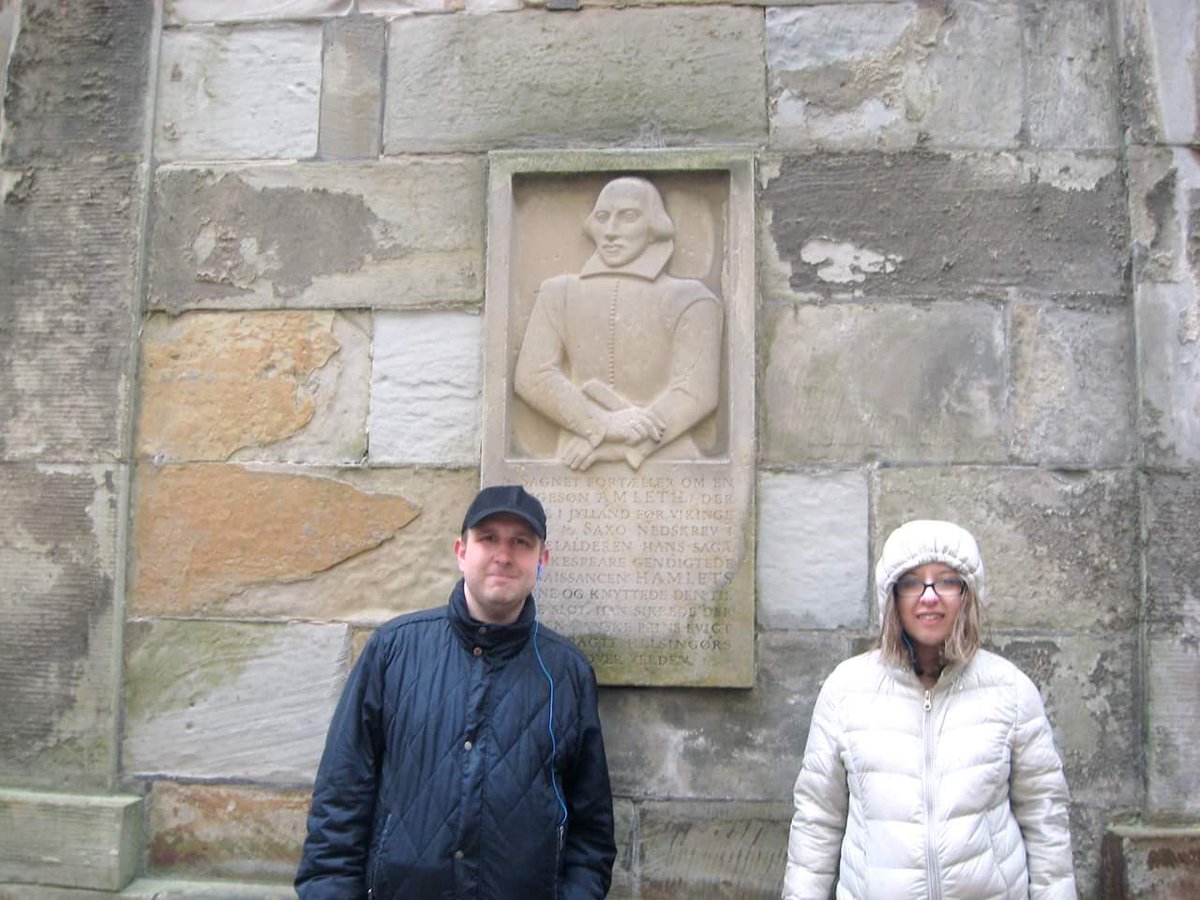 AnneHannah1986's tweet photo. With my husband visiting #hamletcastle https://t.co/fBBguzblIY