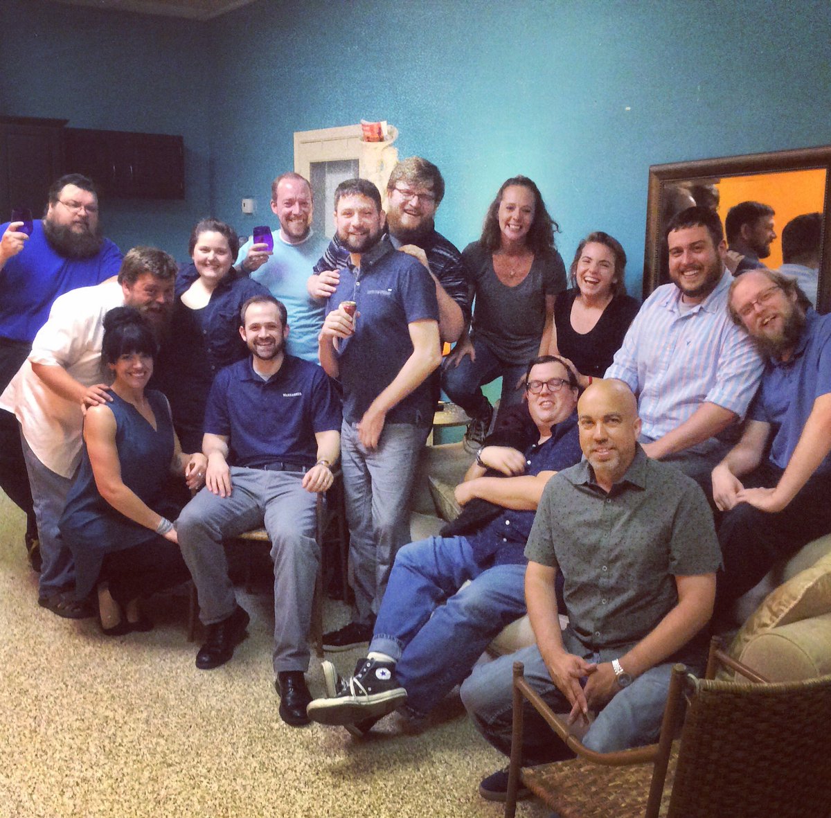 FullDisclose's tweet image. Too much fun for a Tuesday night!? 
Impossible! 
Thank you to everyone who came out to @KnoxAnvil and laughed with us. And a HUGE thank you to @bpsimprov for being so awesome and bringing it all the way to Knoxville! ❤️